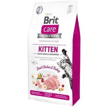 Brit Care Kitten Tavuklu ve Hindili 7 kg Yavru Kedi Maması - 1