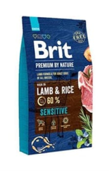 Brit Premium Nature Sensitive Lamb Rice Kuzu Etli 15 kg Yetişkin Köpek Maması - Brit Care