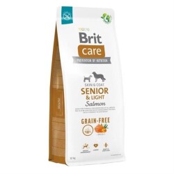Brit Care Senior Light Tahılsız Somonlu 12 kg Yaşlı Köpek Maması - Brit Care