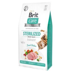 Brit Care Hipoalerjenik Sterilized Urinary Tahılsız Tavuklu Kısırlaştırılmış Kedi Maması 7 Kg - Brit Care