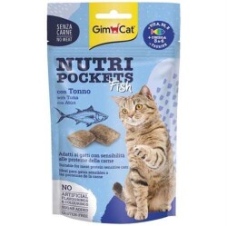 Gimcat Nutripockets Ton Balıklı Kedi Ödülü 60 Gr - Gimcat