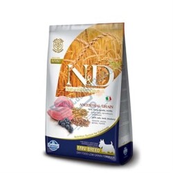 N&D Ancestral Grain Düşük Tahıllı Kuzu Etli ve Yaban Mersinli 2.5 kg Küçük Irk Yetişkin Köpek Maması - N&D