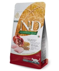 N&D Düşük Tahıllı Tavuklu ve Narlı Kedi Maması 10 Kg - N&D