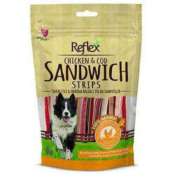 Reflex Chicken Tavuk ve Balıklı Sandviç Sticks Köpek Ödülü 80 Gr - Reflex