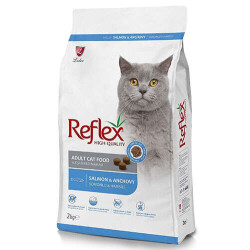 Reflex Salmon Anchovy Somonlu ve Hamsili Yetişkin Kedi Maması 2 Kg - Reflex