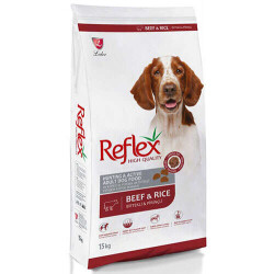 Reflex Active Biftekli Pirinçli Köpek Maması 15 Kg - Reflex